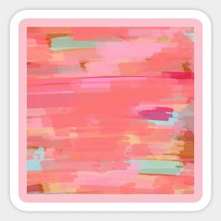 Pink lines Sticker